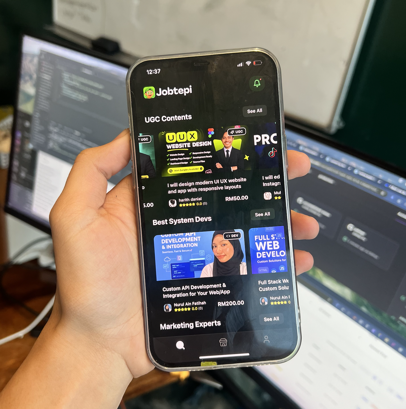 The Vello mobile app for creators and clippers